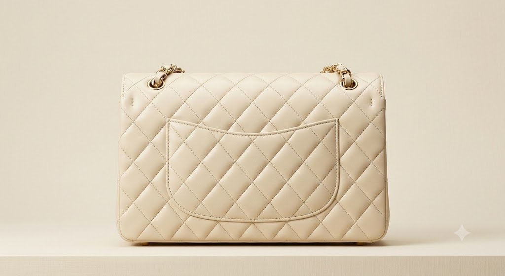 Cream Quilted Bag