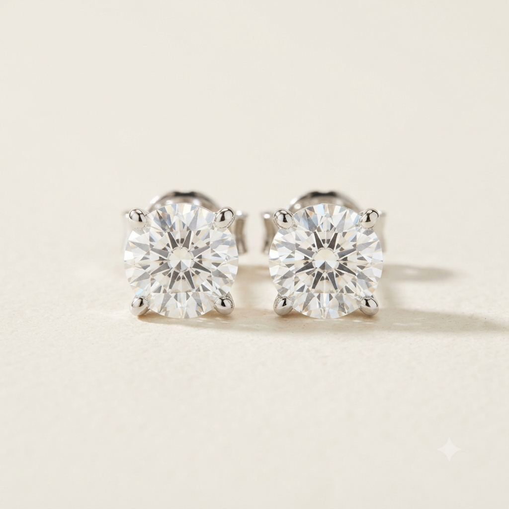 Diamond Stud Earring