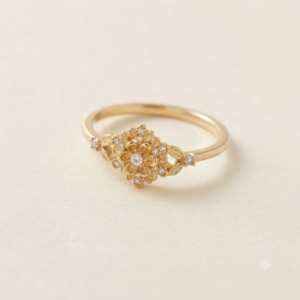 Delicate Floral Ring