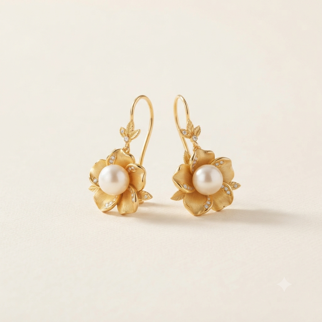 Elegant Pearl Earrings